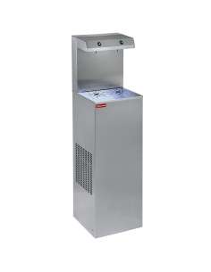 Refroidisseur d'eau, inox, 150 Lit/h, double verseur.