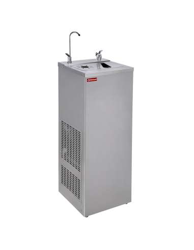 Fontaine réfrigérée, inox, 35 litres/heure
