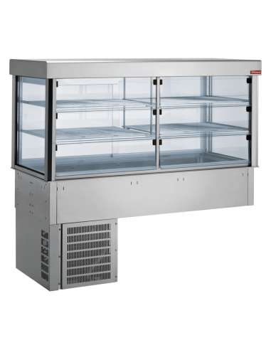 Vitrine réfrigérée et cuve réfrigérée 3 GN 1/1