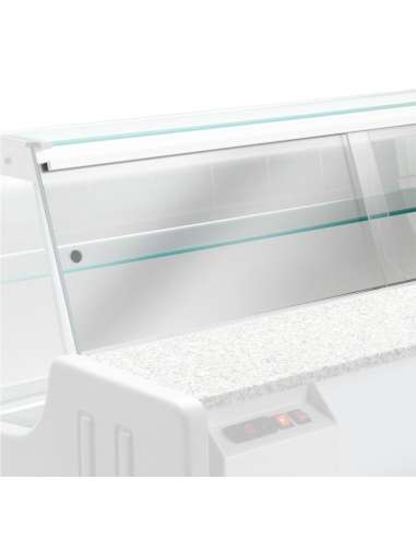 KIT plexiglass coulissants JINNY 1040 mm composé de :