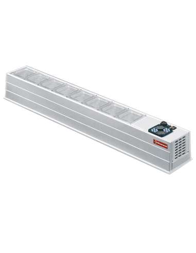 Structure frigorifique 8x GN 1/6 h150 mm