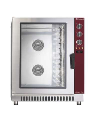 Four à convection gaz, 12x EN (GN), humidificateur automatique