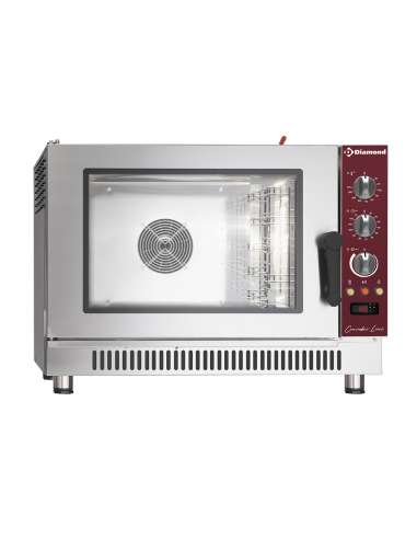 Four à convection gaz, 5x EN (GN), humidificateur automatique