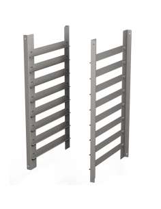 Structures à platines, 8 niveaux, pour piètement
