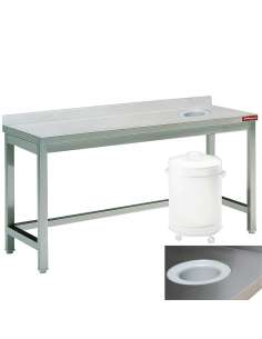 Table de débarassage avec vide ordure + ba   