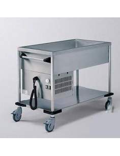 CHARIOT BAIN MARIE 3 GN 1/1 REFRIGEREE