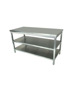 Table de travail 800 avec 2 sous-tablette - Dimensions:800X800H900