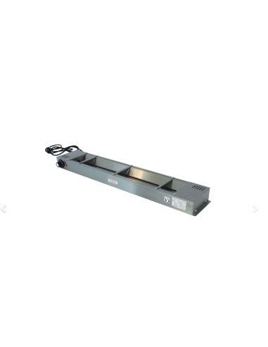 Chauffe-mets - Dimensions:1260X150XH60
