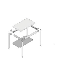 Table démontable - TTDS - 600X600H900
