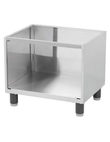 Meuble support inox 660 mm (sans portes)