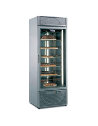 Vitrine réfrigérée, 400 litres, inox