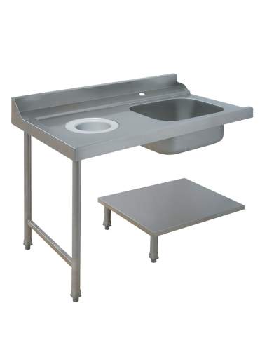 Table de prélavage "gauche" (tous modèles)
