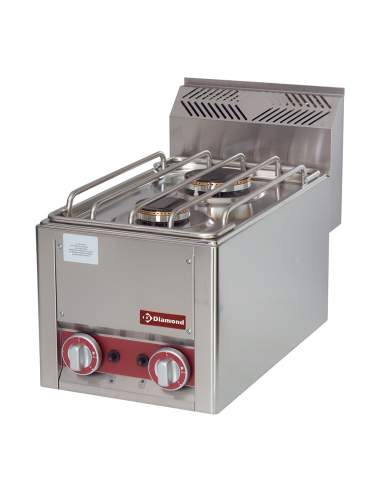 Cuisinière 2 feux gaz, -Top-