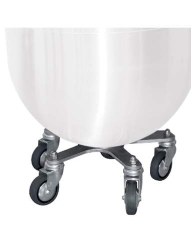 Option: roues pour cuve batteur-mélangeur 60 & 80 Lt