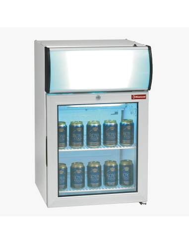 Vitrine de table T° positive, 60 litres