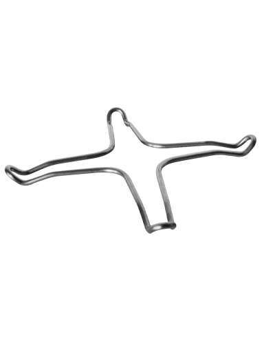 Réduction pour grille feux vifs (acier inox)