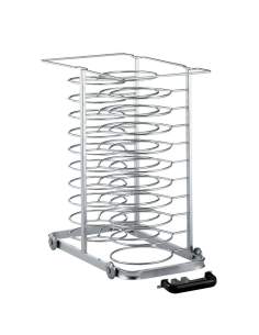 Chargeur amovible sur roulettes, pour 23 assiettes (ø 300 mm), four 10x GN 1/1 (espace 85 mm)