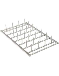 Grille en aluminium GN 1/1, pour 28 pommes de terres