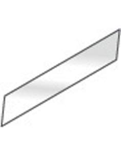 Vitre frontale pour superstructure