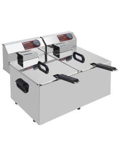 Friteuse de table électrique 2x 7 litres