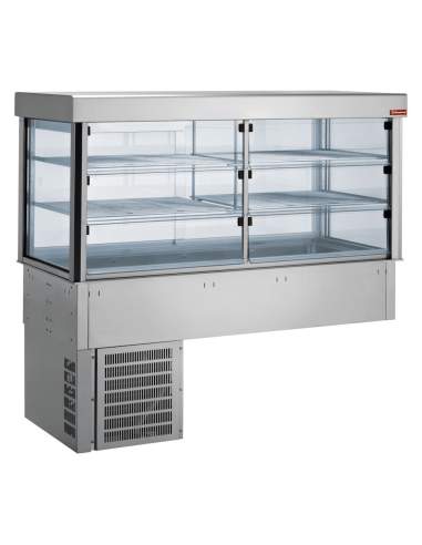 Vitrine réfrigérée et cuve réfrigérée 3 GN 1/1