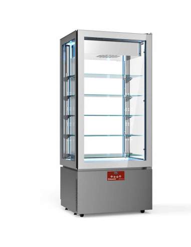 Vitrine "FULL vitrée", 5 niveaux, ventilé