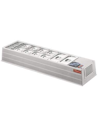 Structure frigorifique 7 GN 1/3 h150 mm
