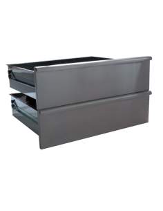 2 tiroirs pour soubassement N65/BA7