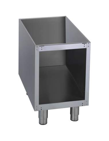 Soubassement ouvert pour grill, 1/2 module