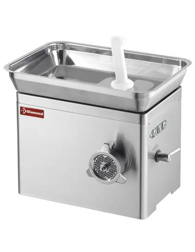 Hachoir en inox N° 32 de table, Ø 6 mm, 500 kg/h
