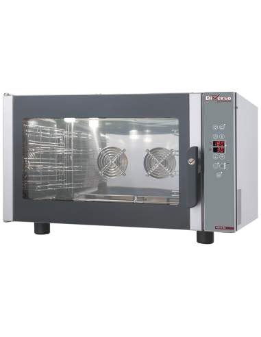 Four électrique vapeur-convection, programmable,4x GN 1/1 ou 600x400 mm