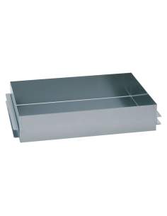 Bac supérieur en inox, extractible