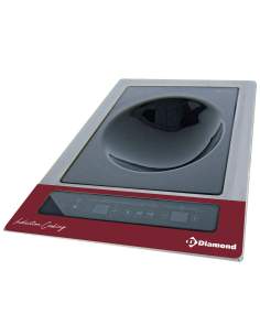 Plaque à induction "wok-encastrable" 3,6 kW, touches tactiles