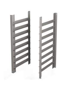 Structures à platines, 8 niveaux, pour piètement