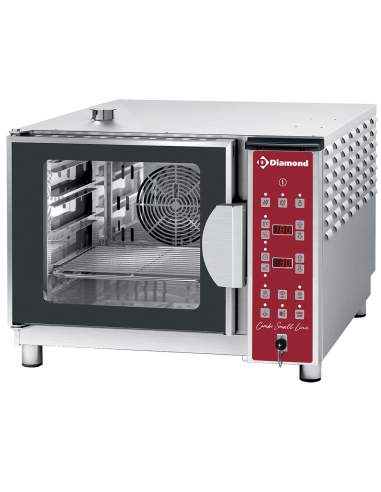 Four électrique vapeur/convection, 4x GN 1/1