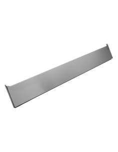 Plinthe frontale en inox, 1200 mm