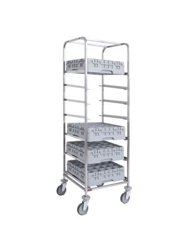 Chariot 7 niveaux paniers lave-vaisselle 500x500 mm