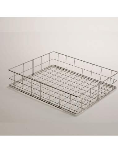 Panier générique inox pour lave-batterie