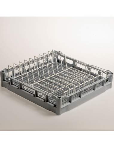 Panier 9 assiettes à pizzas Ø 380 mm - polypropylène