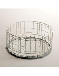 Panier rond pour verres Ø400 mm - Rilsan
