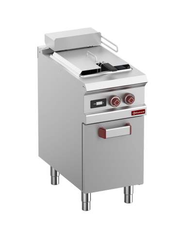 Friteuse électrique 1 cuve "Y" 15 litres sur armoire - "DIGIT"