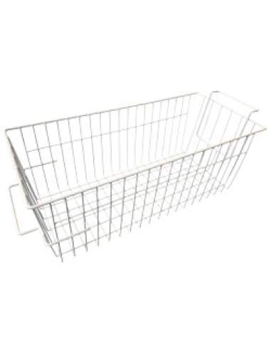 Panier en acier plastifié (766x275xh230 mm) pour conservateur VISUAL