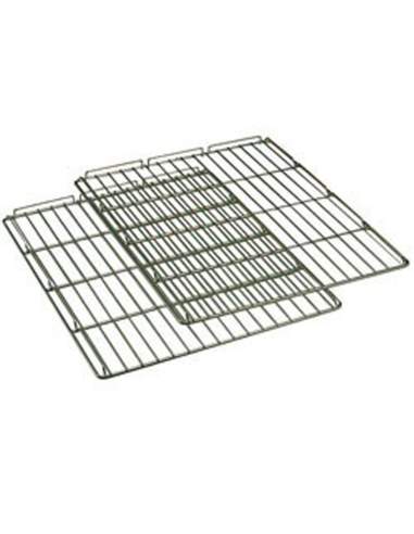 Kit 2 grilles GN 1/1 en acier inox