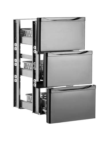 Kit bloc tiroirs (1/3 + 1/3 + 1/3) x TAV...