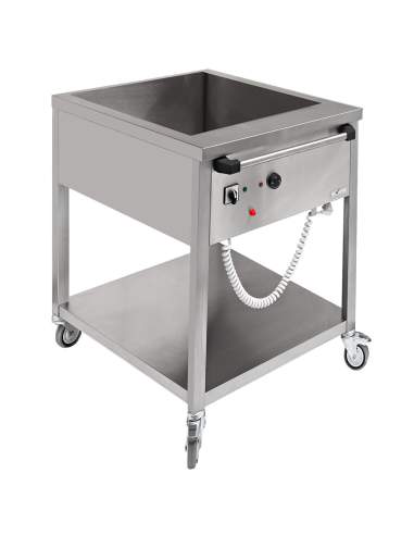 Bain Marie mobile 2x GN1/1