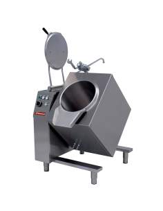 Marmite basculante électrique 50 litres, chauffage indirect