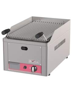 Grill pierre de lave 1/2 module 4kw