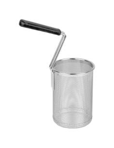 Panier cuiseur à pâtes rond avec poignée latérale