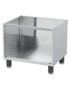 Meuble support inox 660 mm (sans portes)