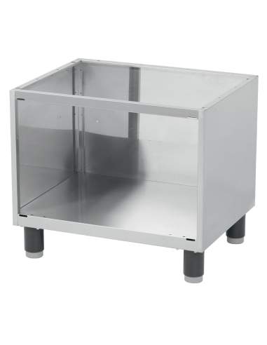 Meuble support inox 660 mm (sans portes)